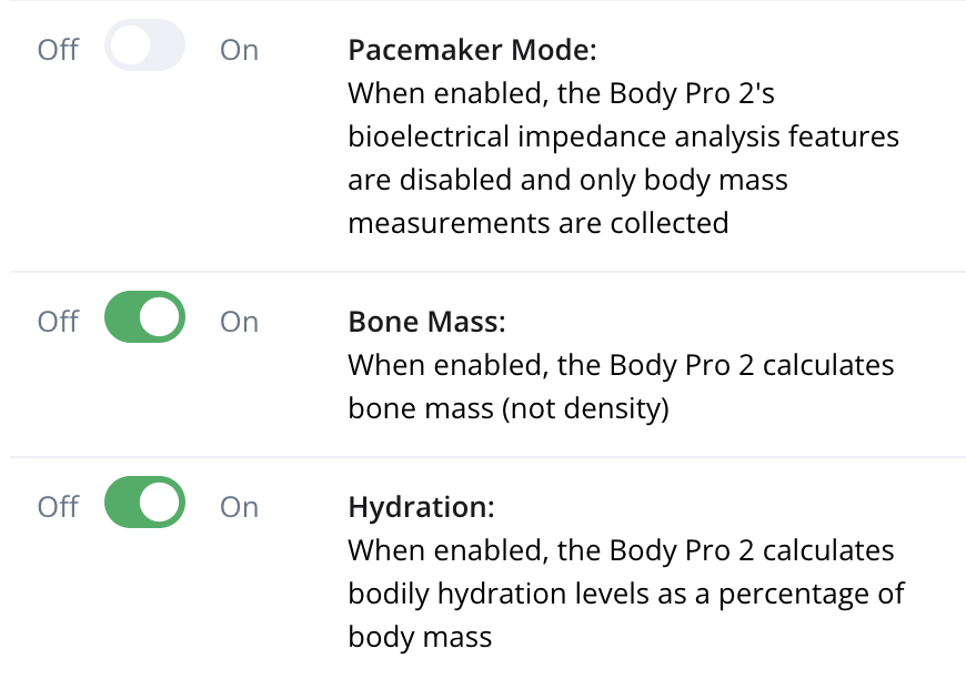 Body Pro 2 device image